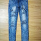 Fashionable Personality Stretch Ripped Jeans Pants