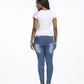 Fashionable Personality Stretch Ripped Jeans Pants