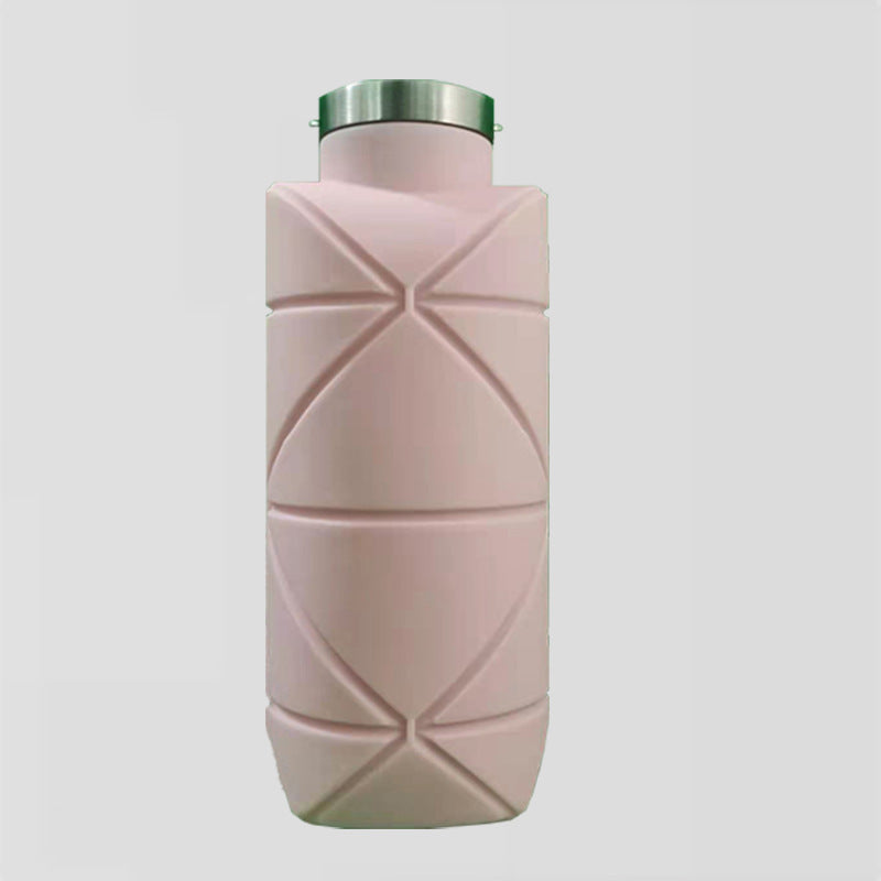 Folding Silicone Outdoor Sports Environmental Protection Handy Folding Bottle