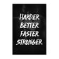 Fitness Gym Motivational Signs Wall Art Canvas Painting Black White Minimalist And Posters Office Decorative Pictures