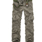 Camouflage cargo trousers