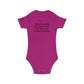 Combed Cotton Baby Bodysuit