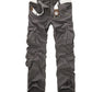 Camouflage cargo trousers
