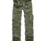 Camouflage cargo trousers