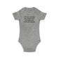 Combed Cotton Baby Bodysuit