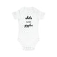 Combed Cotton Baby Bodysuit