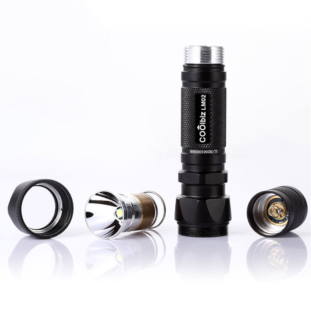 LM02 Highlight Outdoor Tactiacl Long Shot Flashlight