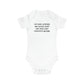 Combed Cotton Baby Bodysuit